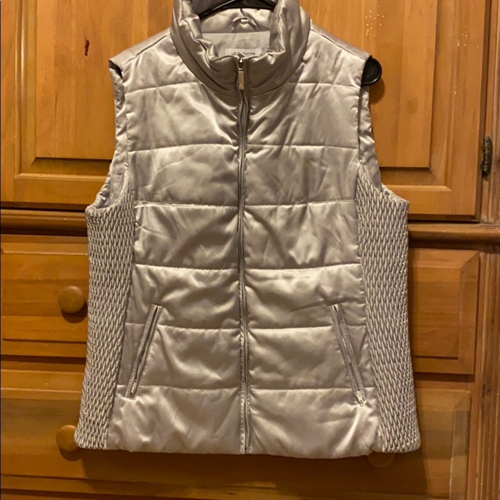 NWOT Silver Liz Vest